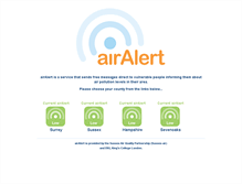 Tablet Screenshot of airalert.info